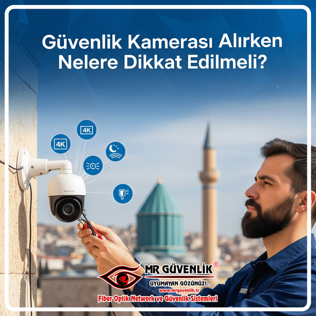 Konya Güvenlik Kamerası Alırken Nelere Dikkat Edilmeli mr güvenlik