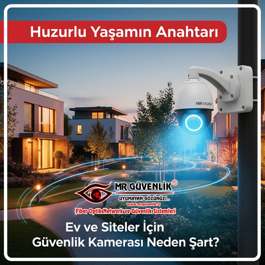 Huzurlu Yaşamın Anahtarı: Ev ve Siteler İçin Güvenlik Kamerası Neden Şart mr güvenlik